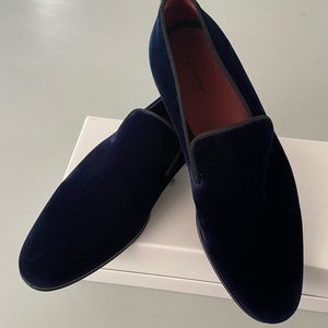 SOLD - Magnani Dorio Venetian Velvet Loafers